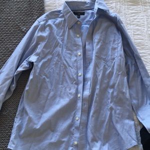 Banana republic button up long sleeve polo